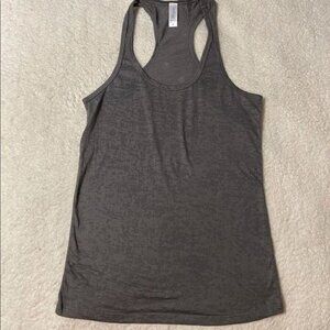 OTL Dark Heather Gray Racerback Tank NWOT